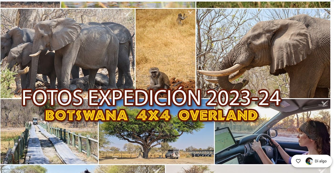 Portada Album Expedición Botswana
