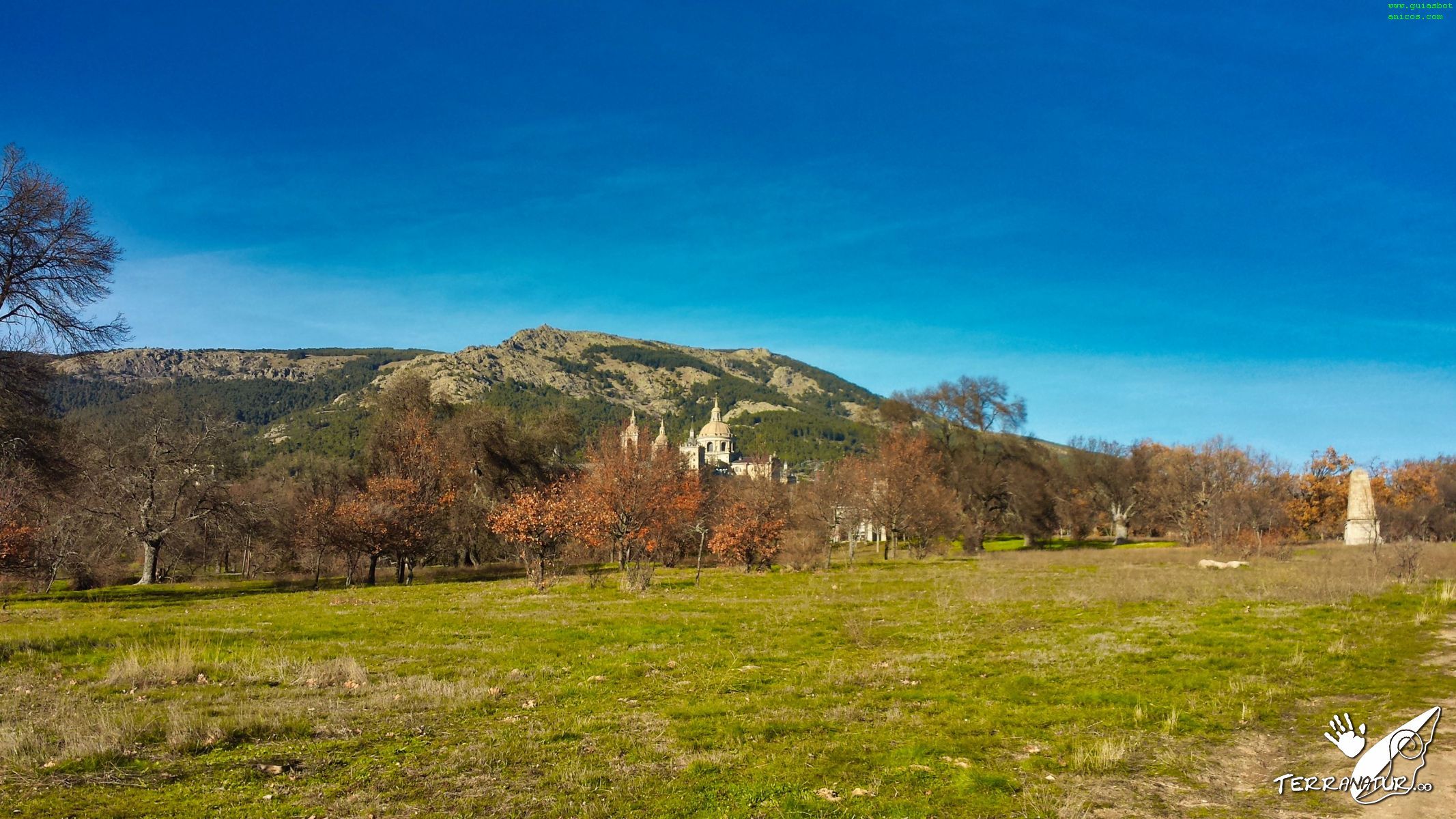 Geocaching por equipos de El Escorial a la Silla de Felipe II con Terranatur.