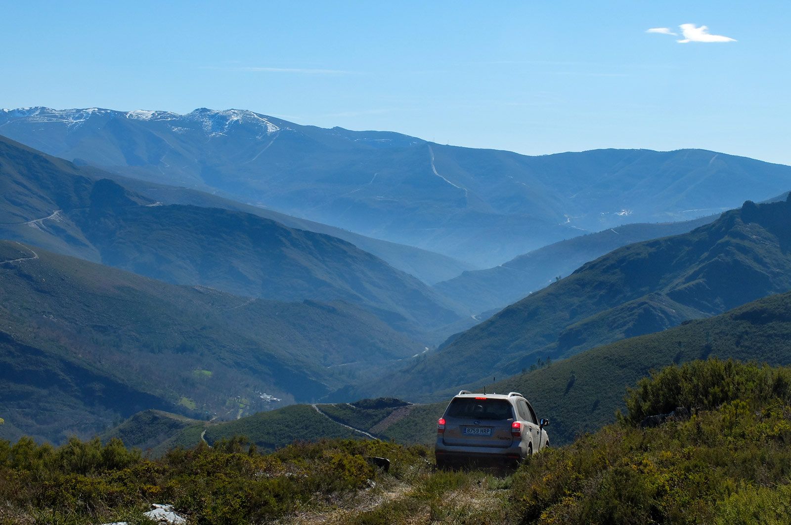 Paisajes de El Caurel en Galicia. Salidas con Terranatur