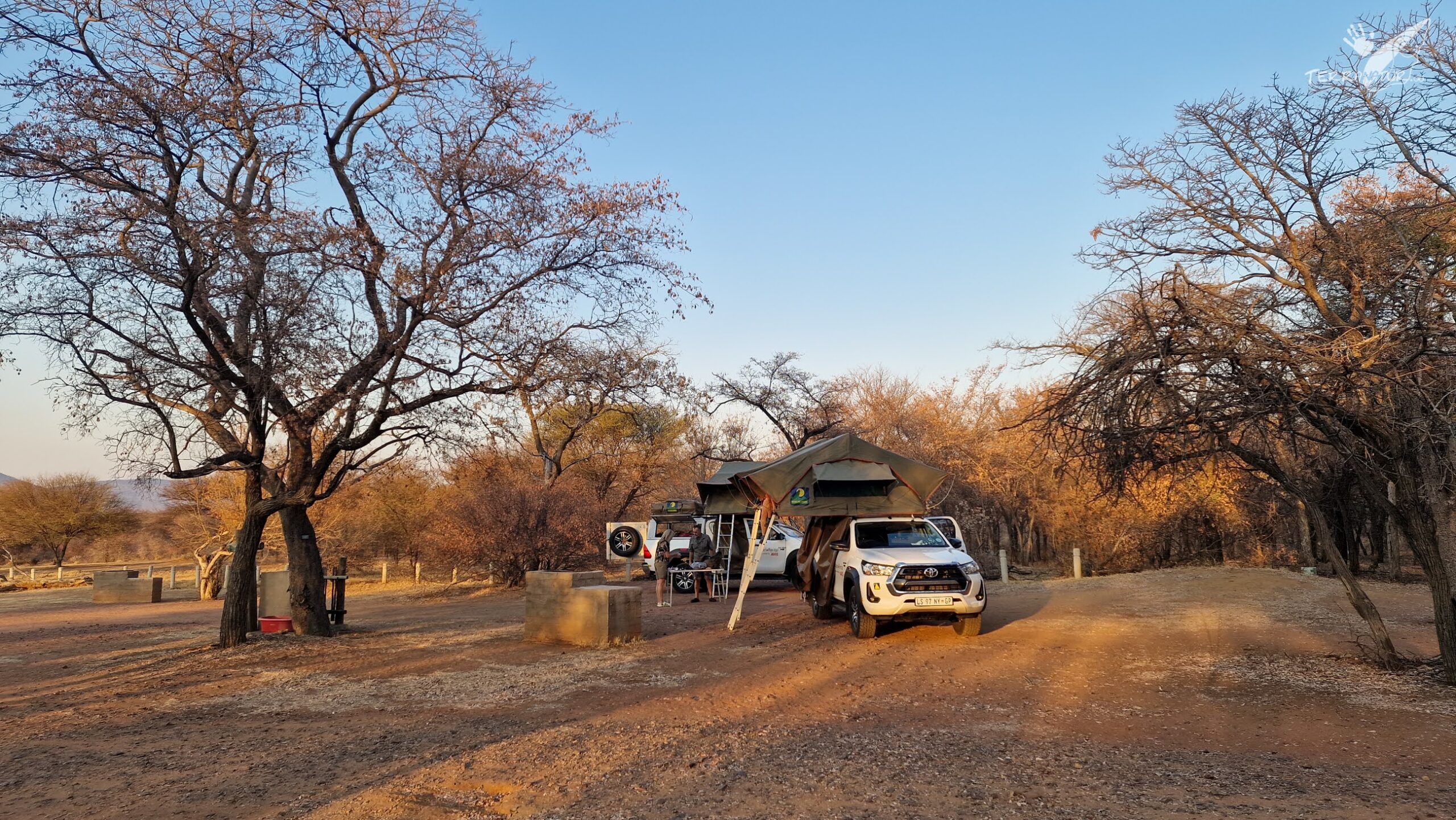 Campamento overland Terranatur en Botswana