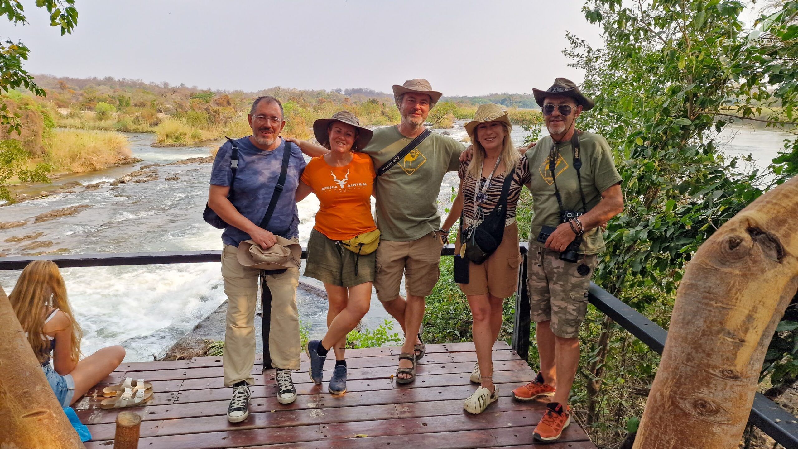 Felices por esta expedición a Botswana
